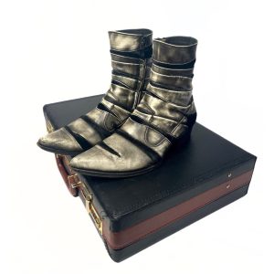 Alfredo Bannister Pony Python Pointed Toe Boots