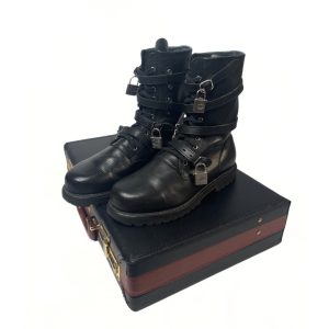 Adidas Jeremy Scott Engineer Boots A/W 2011 Black